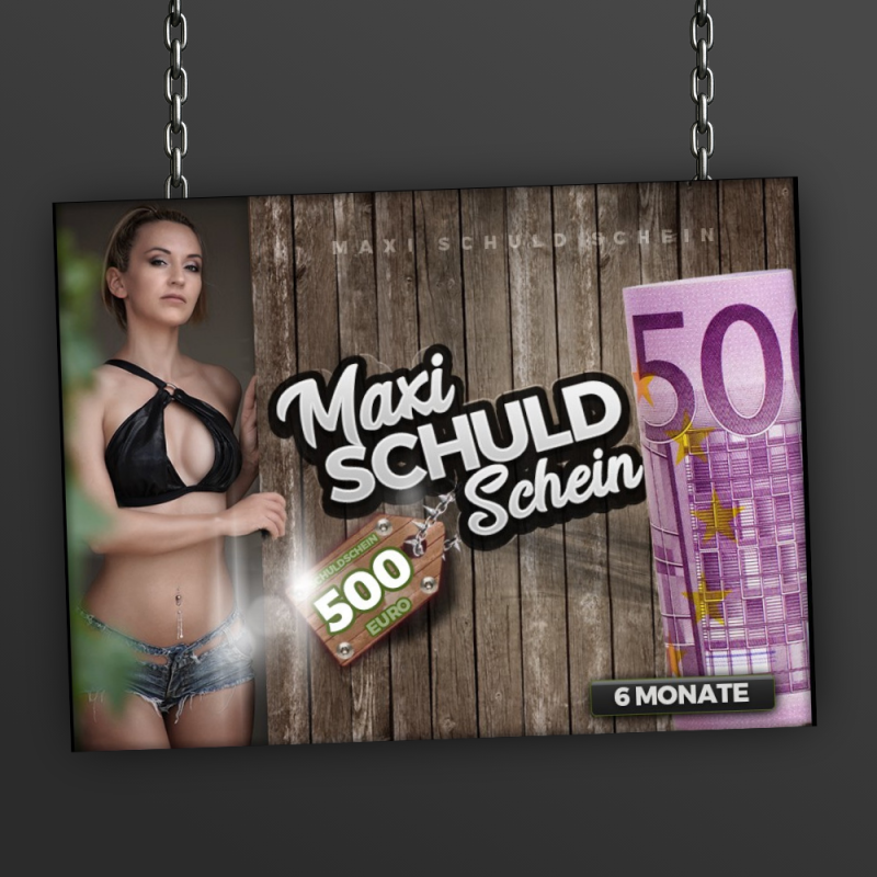 6 Monats Schuldschein 500 Euro